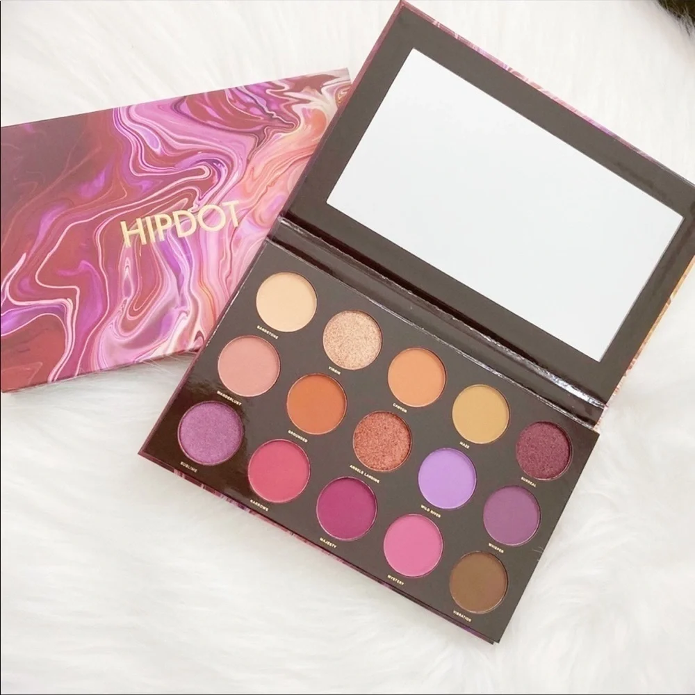 Hipdot Purple Pink & Warm Tones Eyeshadow Palette